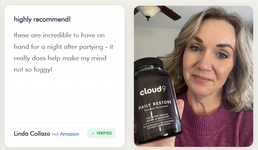 Cloud 9 Daily Restore Customer Reviews