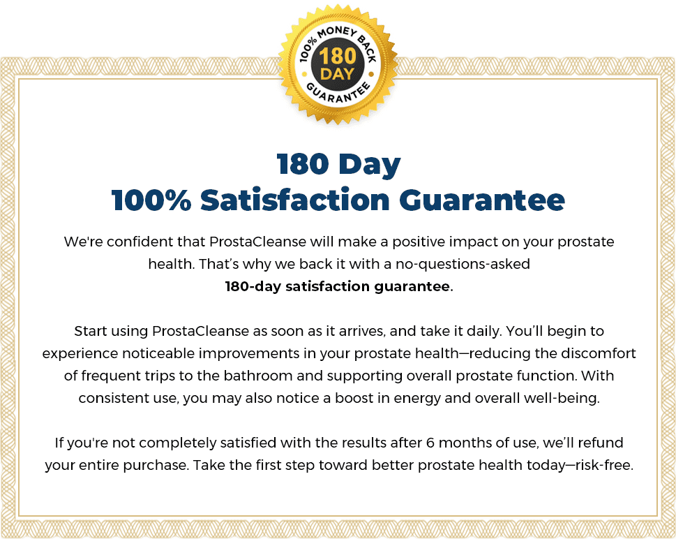 ProstaCleanse-money-back